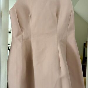 BNWT ZARA Powder Pastel Pink Rose Sleeveless Dress Medium